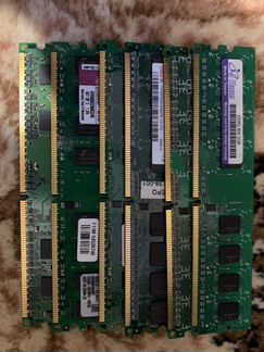 Оперативная память DDR2 по 512 мб