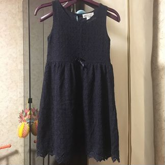 H&M новое кружевное платье 134-140