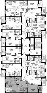 2-к квартира, 52 м², 17/17 эт.