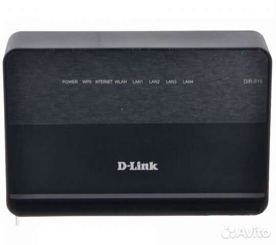 Wi-Fi роутер D-link DIR-615S/A1, черный