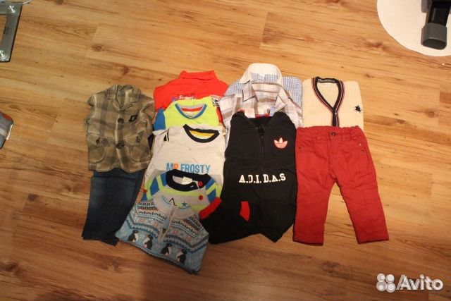 Пакет вещей на мальчика размер 86