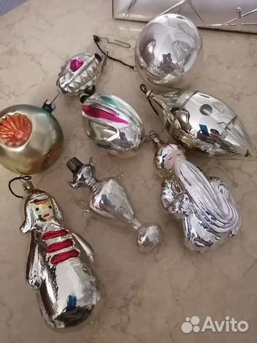 Елочные игрушки СССР 1975 год