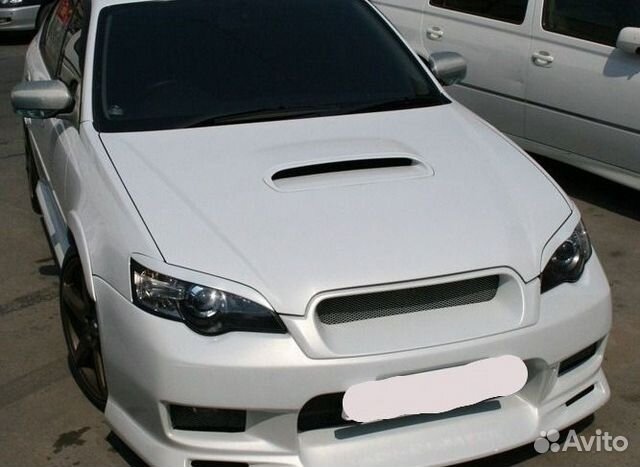 Реснички на фары Subaru Legacy Wagon bp 2003-2007г