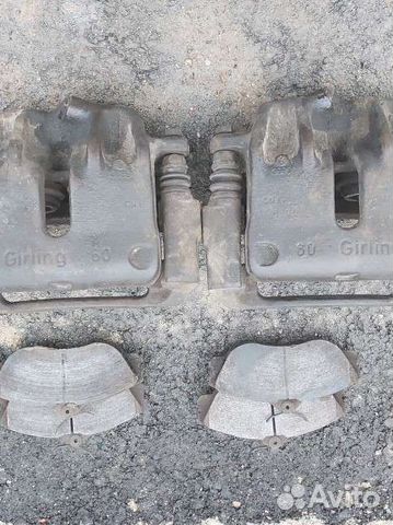 Супорта передние двухпоршневые Ауди 200