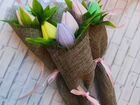 Цветы тюльпаны мыло ручной работы