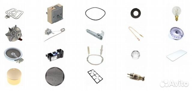 Запчасти для плит/ духовых шкафов/варочных панелей