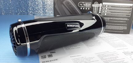 Портативная колонка 2в1 Borofond Street с фонарём