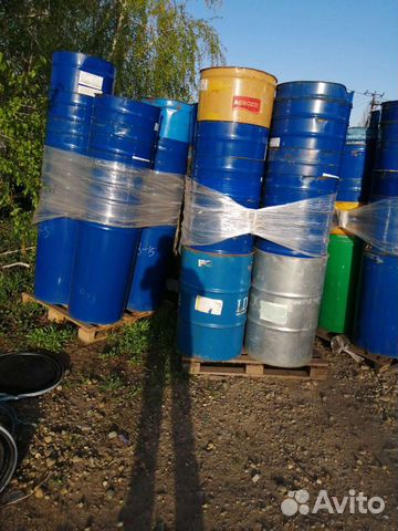 Бочка металлическая бу 200л