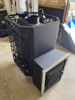 Печь для бани с закрытой каменкой