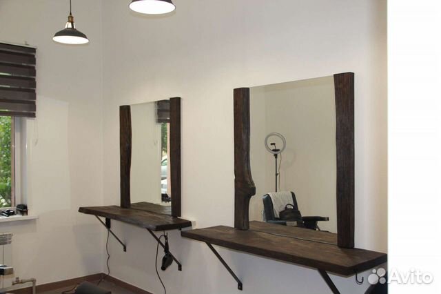 Зеркало из массива дерева