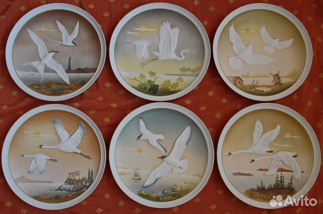 Тарелк настенные. Hutschenreuther. Германия