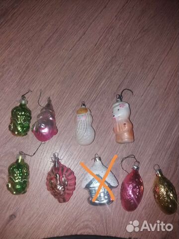 Елочные игрушки СССР