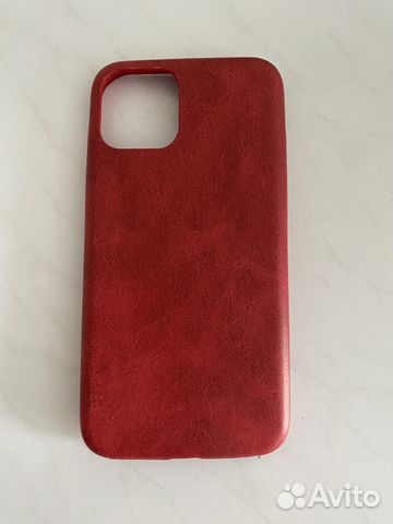 Чехол бордовый на iPhone 11 pro