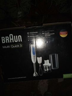 Блендер погружной braun
