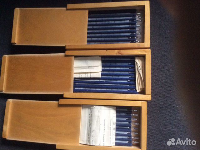 Набор термометров СССР для точнейших лабораторных