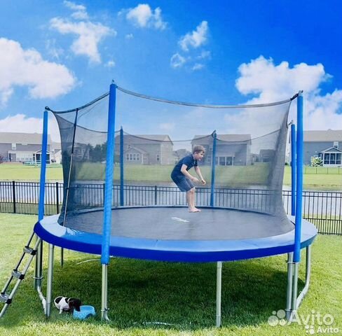Батут с сеткой Дачные новые
