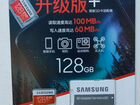 MicroSD карта Samsung оригинал на 128GB