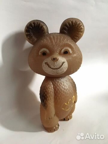 Олимпийский мишка 1980 год