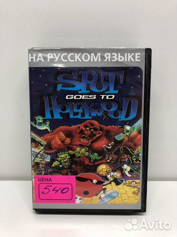 Картридж Spot goes to Hollywood для Sega