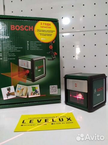 Лазерный уровень Bosch quigo