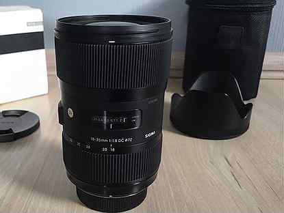 Sigma 18-35mm f1.8 HSM ART для Nikon