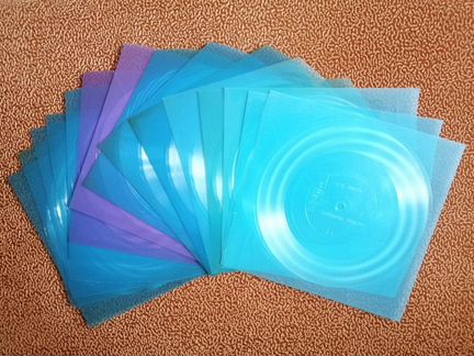 Винил, Пластинки