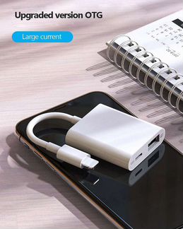 OTG-Переходник на iPhone/iPad