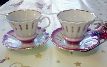 Кофейный набор. Коростенський фарфор