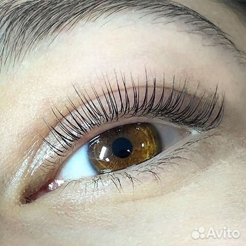 Ламинирование ресниц. Velvet. Ду бровей