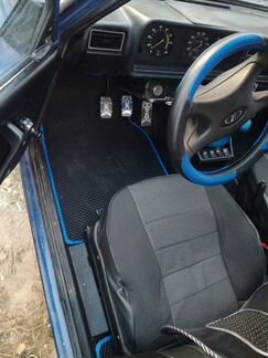 Коврики Eva в салон ваз 2106/2107 черный/синий