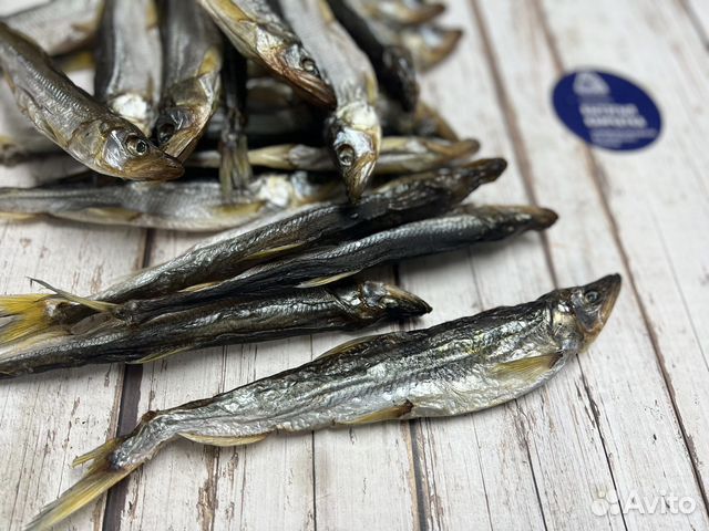 Корюшка вяленная тихоокеанская малосольная 25+