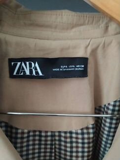 Тренч плащ zara