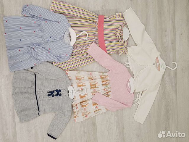 Вещи для девочки пакетом 80р