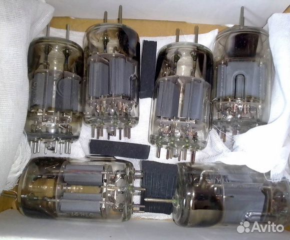 Электронные вакуумные лампы 6Р3С-1