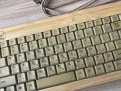 Клавиатура бамбук