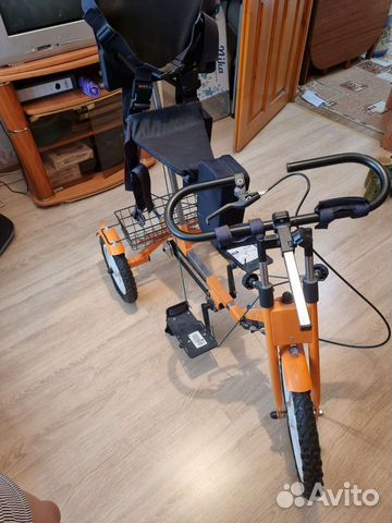 Реабилитационный велосипед с ножным приводом