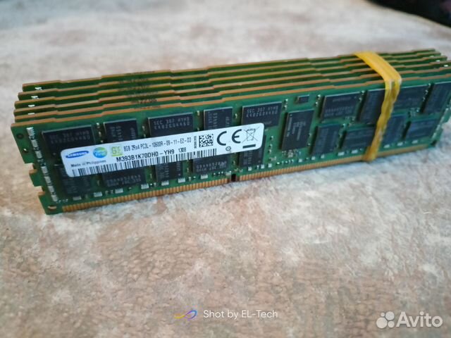 Память DDR3 Samsung 8Gb 1333Mhz ECC REG