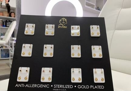 Серьги для прокола ушей