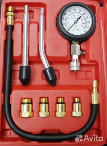 Манометр компрессометр универсальный новый