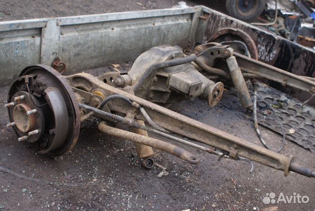Задний мост Hyundai Galloper jkc4