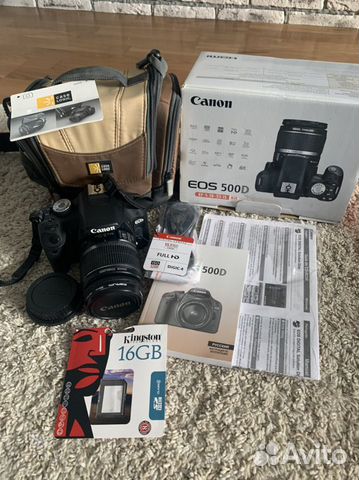 Зеркальный фотоаппарат Canon 500D