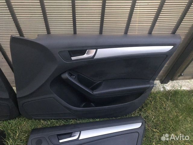 Дверные карты Кожа Skoda Superb II Combi