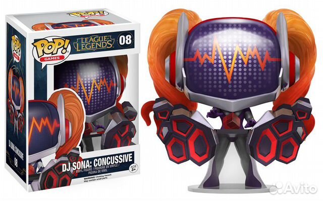 Funko Pop DJ Sona Concussive 