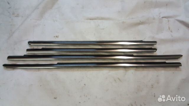 Молдинги дверей верхние хром мерседес w220 mb