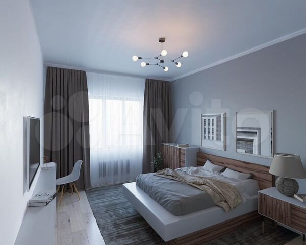 1-к. квартира, 48,4 м², 1/17 эт.