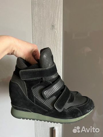 Новые кожаные кеды Ash оригинал