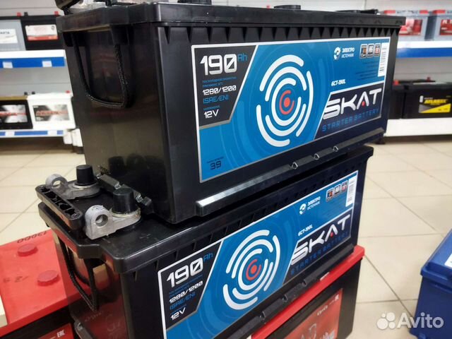 Аккумулятор 190 ач скат