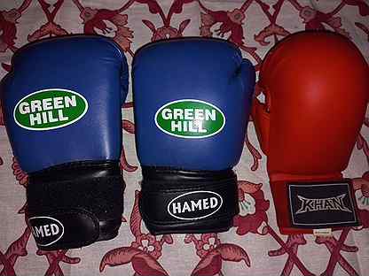 Перчатки для бокса Green Hill Khan