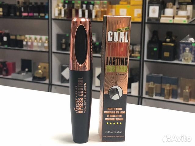 Тушь Curl thick lasting Million Pauline waterproff
