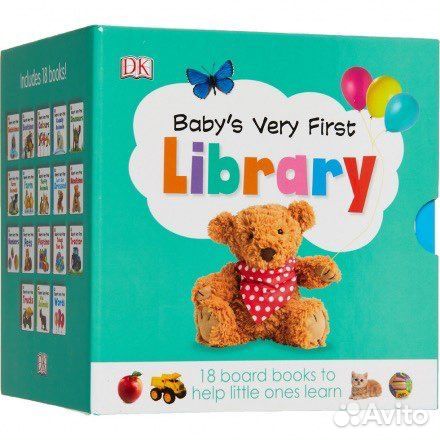 Детские английские книги, Baby’s Very First Librar